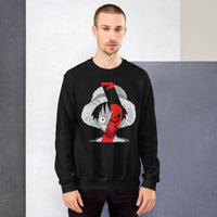 One Piece hoodie unisex sweatshirt cotton fabric is a popular material - Lusy Store LLC