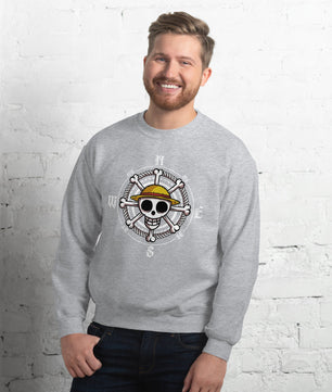 One Piece hoodie unisex sweatshirt cotton fabric is a popular material gift idea - Lusy Store LLC