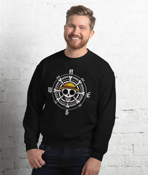 One Piece hoodie unisex sweatshirt cotton fabric is a popular material gift idea - Lusy Store LLC