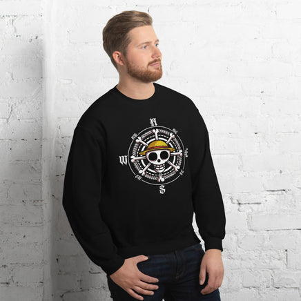 One Piece hoodie unisex sweatshirt cotton fabric is a popular material gift idea
