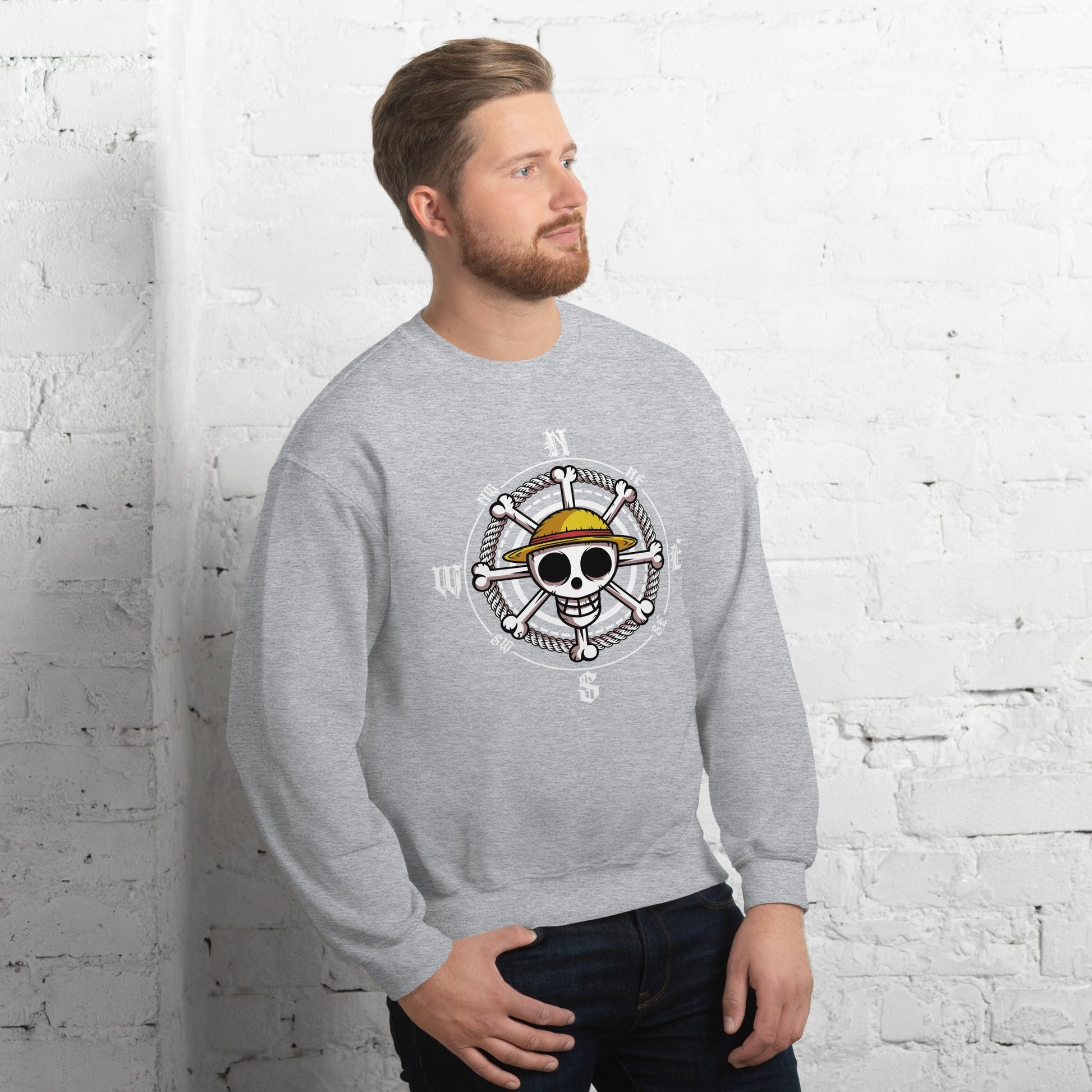 One Piece hoodie unisex sweatshirt cotton fabric is a popular material gift idea - Lusy Store LLC