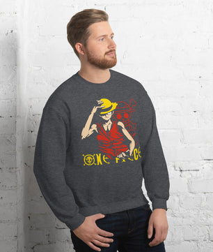 One Piece hoodie unisex sweatshirt cotton natural gift idea - Lusy Store LLC