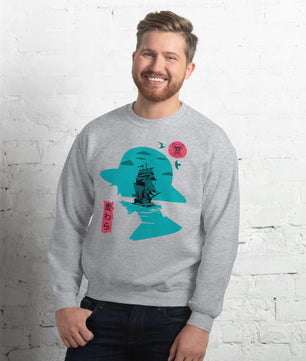 One Piece hoodie unisex sweatshirt cotton natural gift idea - Lusy Store LLC