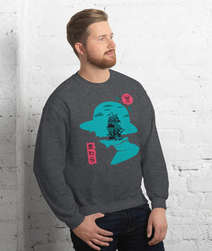One Piece hoodie unisex sweatshirt cotton natural gift idea - Lusy Store LLC