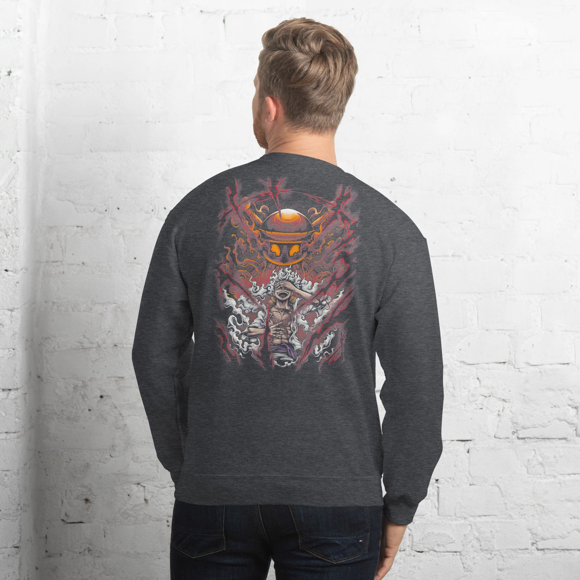 One Piece hoodie unisex sweatshirt cotton natural gift idea - Lusy Store LLC