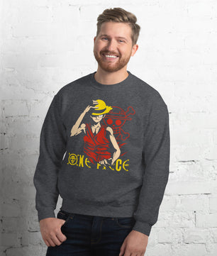 One Piece hoodie unisex sweatshirt cotton natural gift idea - Lusy Store LLC