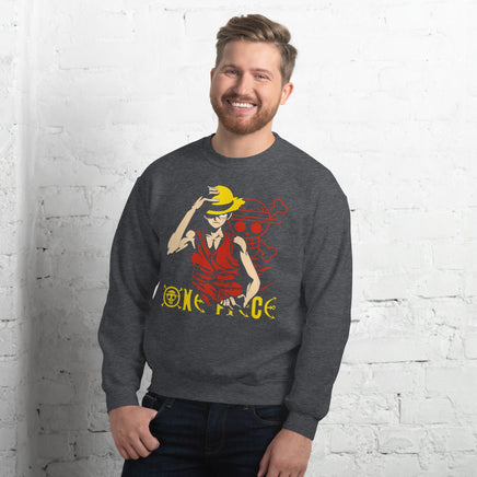 One Piece hoodie unisex sweatshirt cotton natural gift idea - Lusy Store LLC