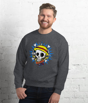 One Piece hoodie unisex sweatshirt cotton smooth and airy gift idea - Lusy Store LLC