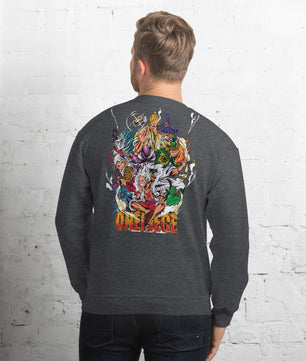 One Piece hoodie unisex sweatshirt cotton smooth and airy gift idea - Lusy Store LLC