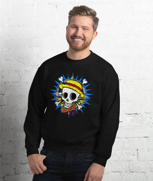 One Piece hoodie unisex sweatshirt cotton smooth and airy gift idea - Lusy Store LLC