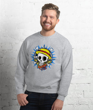 One Piece hoodie unisex sweatshirt cotton smooth and airy gift idea - Lusy Store LLC