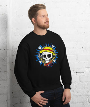 One Piece hoodie unisex sweatshirt cotton smooth and airy gift idea - Lusy Store LLC