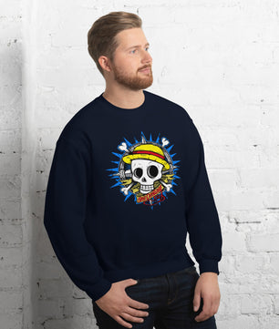 One Piece hoodie unisex sweatshirt cotton smooth and airy gift idea - Lusy Store LLC