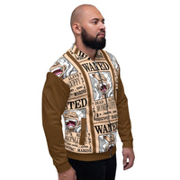 One Piece jacket high quality unisex bomber jacket fleece fabric inside OPP1