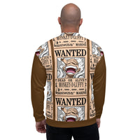One Piece jacket high quality unisex bomber jacket fleece fabric inside OPP1