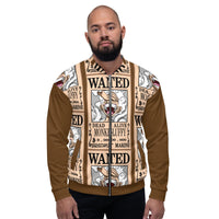 One Piece jacket high quality unisex bomber jacket fleece fabric inside OPP1 3XL