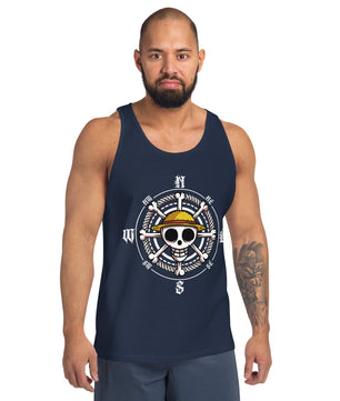 One Piece mens tank top cotton soft and lightweight - Lusy Store LLC