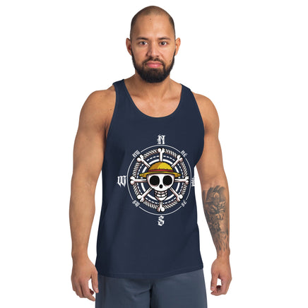 One Piece mens tank top cotton soft and lightweight - Lusy Store LLC