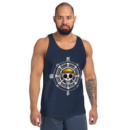 One Piece mens tank top cotton soft and lightweight