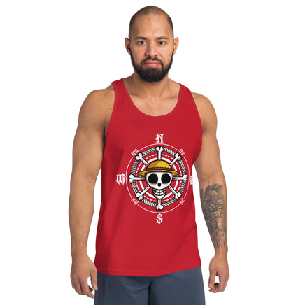 One Piece mens tank top cotton soft and lightweight - Lusy Store LLC