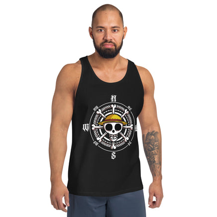 One Piece mens tank top cotton soft and lightweight
