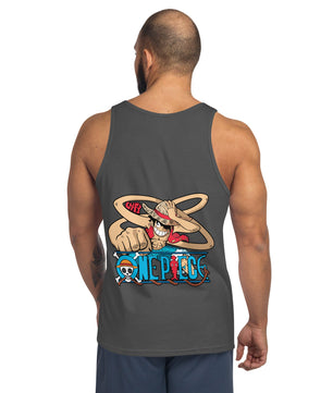 One Piece mens tank top cotton soft and lightweight - Lusy Store LLC