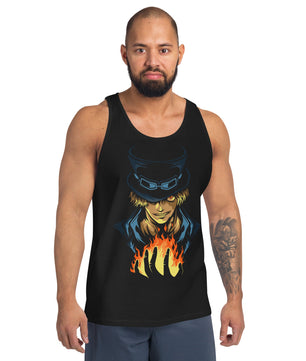 One Piece mens tank top cotton soft short sleeves round neck - Lusy Store LLC