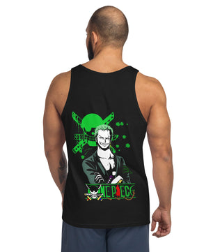 One Piece mens tank top cotton soft short sleeves round neck - Lusy Store LLC