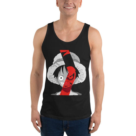 One Piece mens tank top cotton with the right amount of stretch