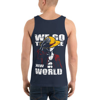 One Piece mens tank top cotton you have dreamed of Navy