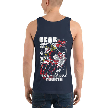 One Piece mens tank top cotton you have dreamed of and more Navy