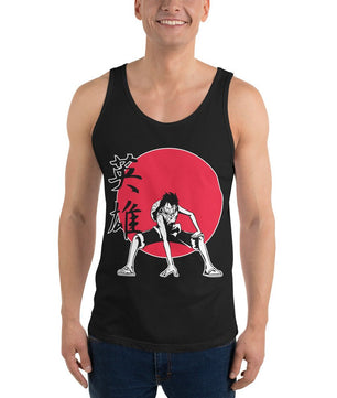 One Piece mens tank top Marco The Phoenix round neck shirt cotton - Lusy Store LLC