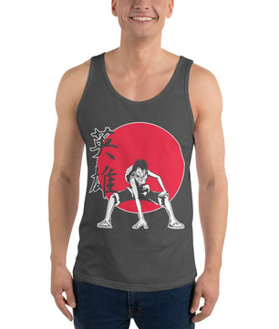 One Piece mens tank top Marco The Phoenix round neck shirt cotton - Lusy Store LLC