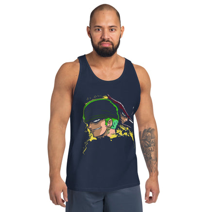 One Piece mens tank top Mugiwara cotton soft t-shirt