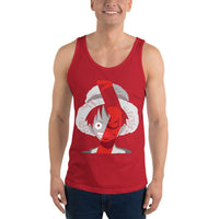 One Piece mens tank top Portgas D Ace cotton comfortable