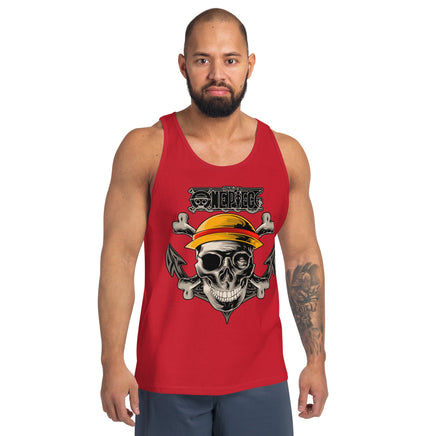 One Piece mens tank top The Swordman round neck shirt cotton - Lusy Store LLC