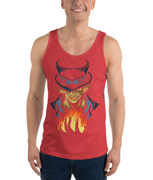 One Piece mens tank top Trafalgar Law cotton - Lusy Store LLC