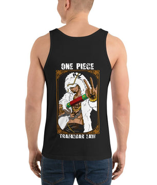 One Piece mens tank top Trafalgar Law cotton - Lusy Store LLC