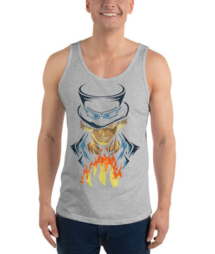 One Piece mens tank top Trafalgar Law cotton - Lusy Store LLC