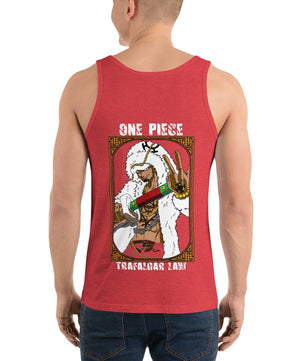 One Piece mens tank top Trafalgar Law cotton - Lusy Store LLC