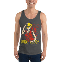One Piece mens tank top Zoro Roronoa cotton comfortable