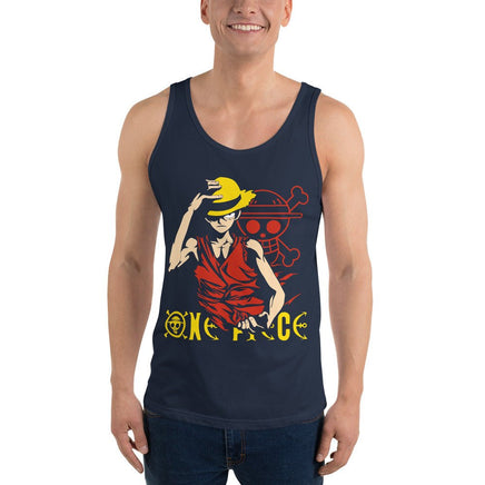 One Piece mens tank top Zoro Roronoa cotton comfortable