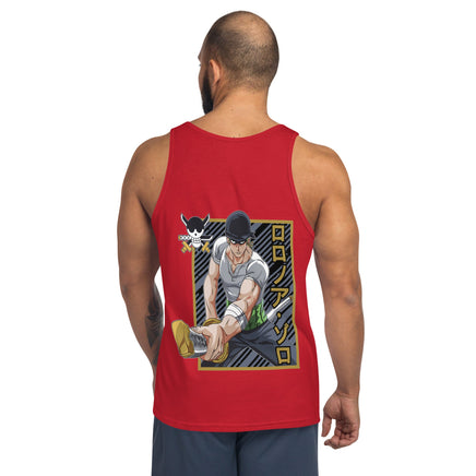 One Piece mens tank top Zoro Roronoa cotton you have dreamed of - Lusy Store LLC