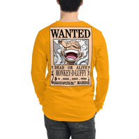 One Piece shirt crew neck unisex long sleeve tee OPP1 - Lusy Store LLC