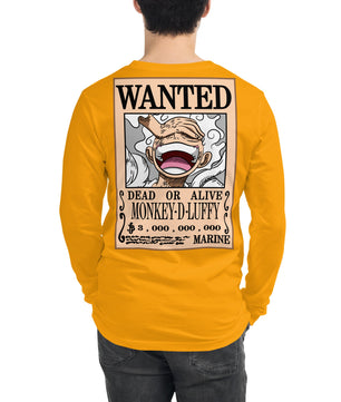 One Piece shirt crew neck unisex long sleeve tee OPP1 - Lusy Store LLC