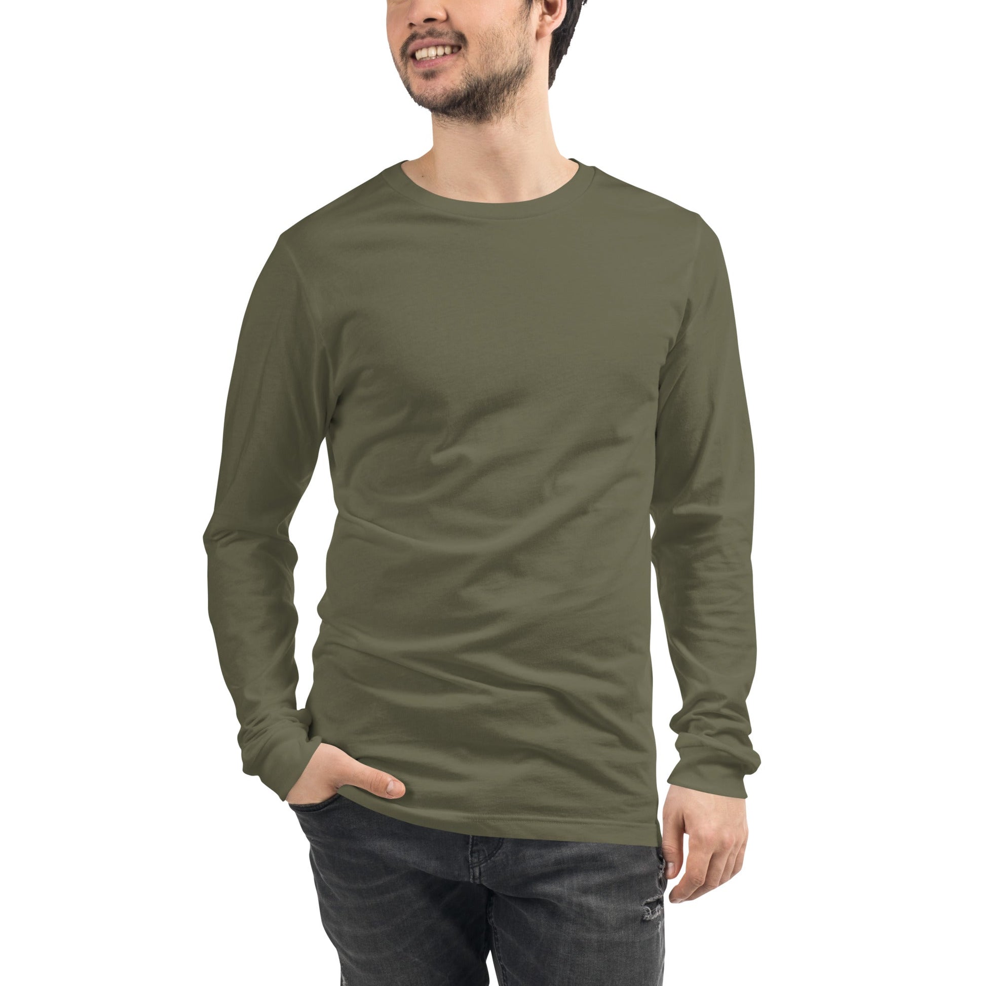 One Piece shirt crew neck unisex long sleeve tee OPP1 - Lusy Store LLC