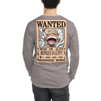 One Piece shirt crew neck unisex long sleeve tee OPP1 Storm