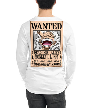 One Piece shirt crew neck unisex long sleeve tee OPP1 - Lusy Store LLC