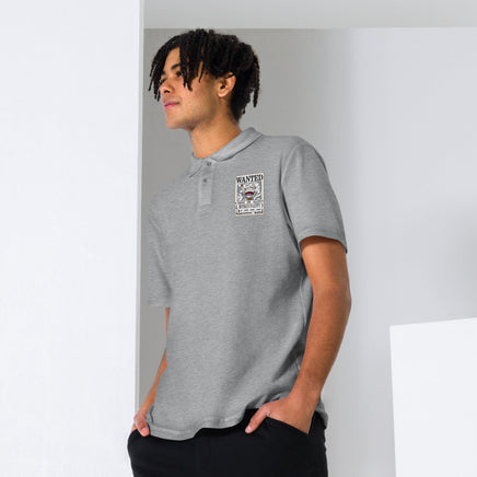 One Piece shirt unisex pique polo shirt OPP1 Sport Grey