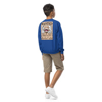 One Piece sweatshirt youth crewneck soft fleece cozy and cool